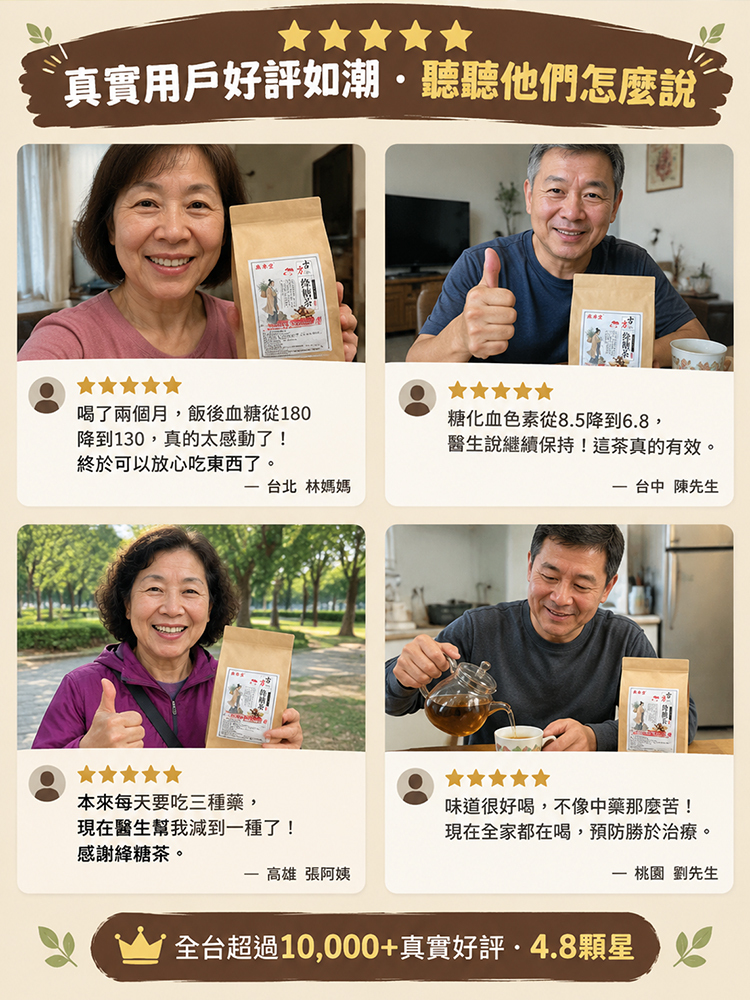 古方草本綿糖茶 降血糖養生