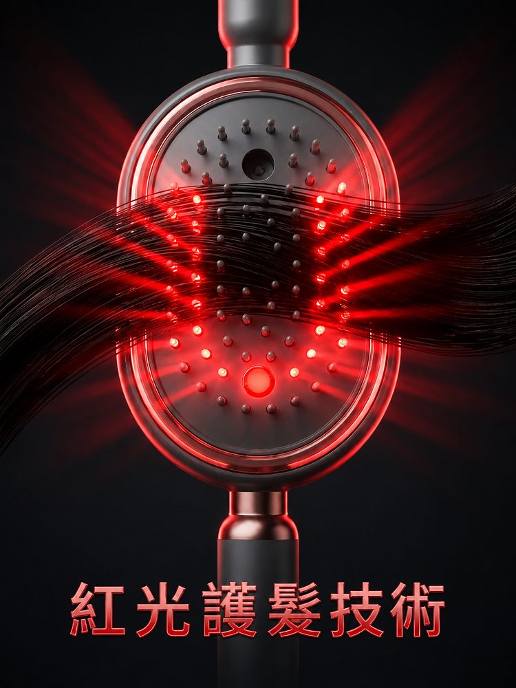 SL-免沖洗精油護紅光髮梳