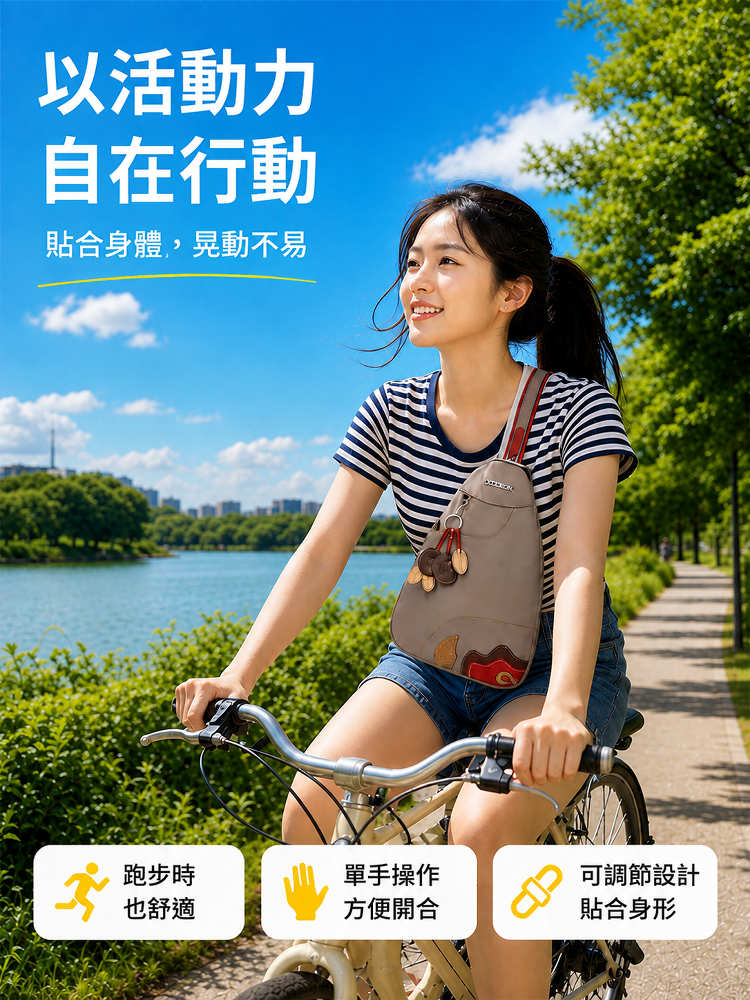 高密度微纖維多功能大容量休閒背包