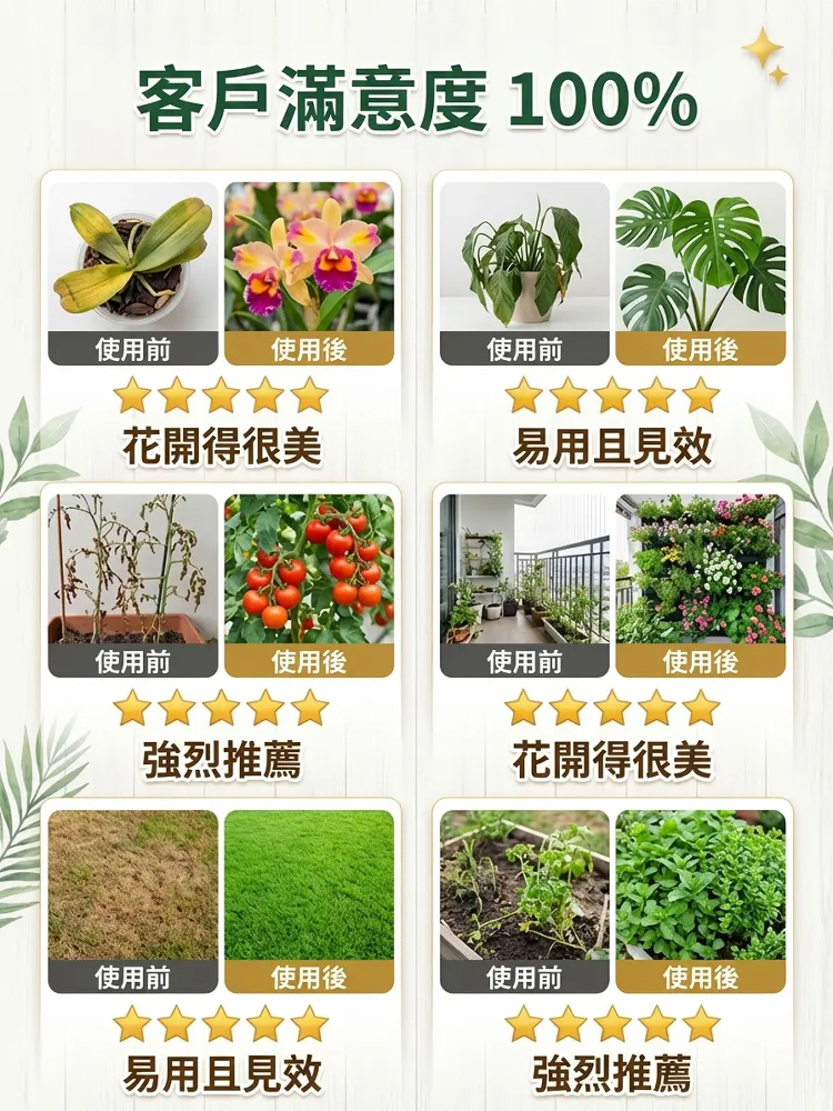 【一瓶煥春】速效有機營養液