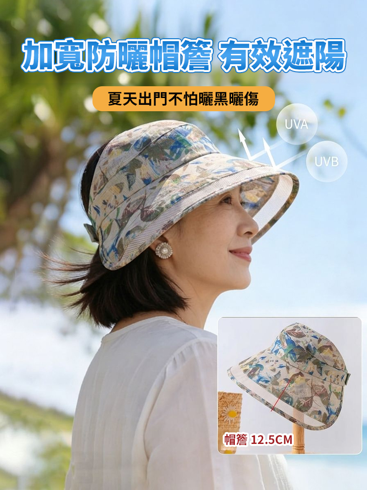 【全台抗暑救星】UV100+極致遮陽帽