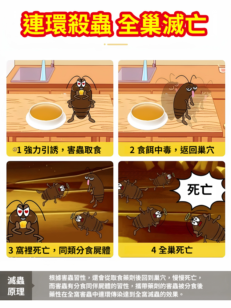 【蟑螂蟲蟻一窩淨】強效綠色殺蟲劑