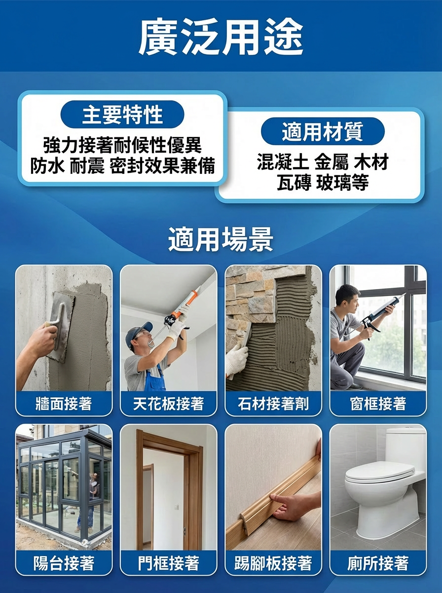 高耐候結構用中性矽酮結構膠