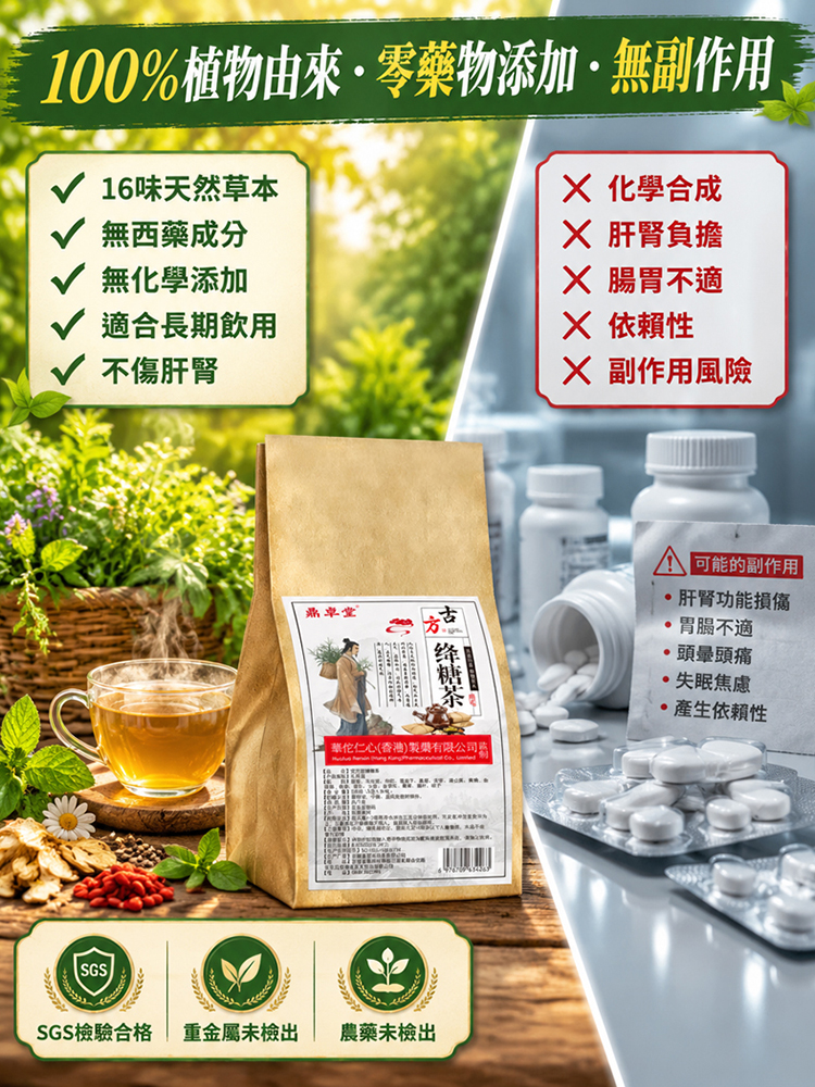 古方草本綿糖茶 降血糖養生
