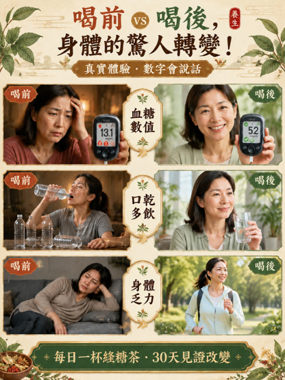 古方草本綿糖茶 降血糖養生