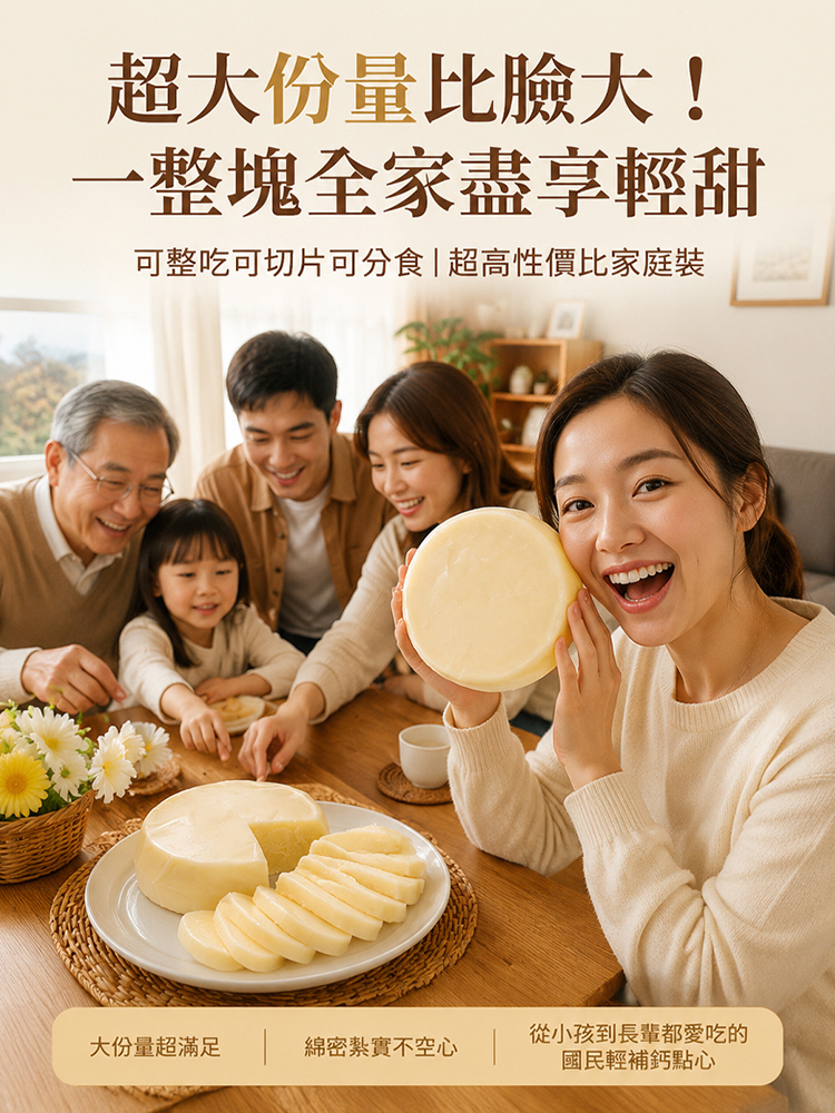 【熱量橡皮擦】高鈣酸奶糕