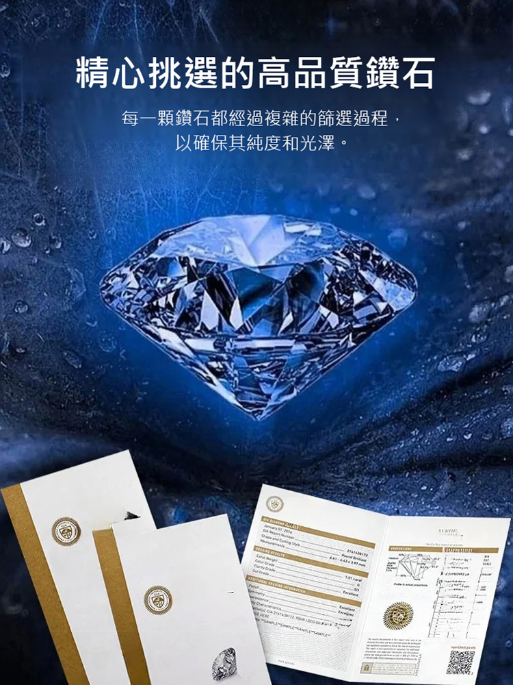 愛心四葉草項鍊