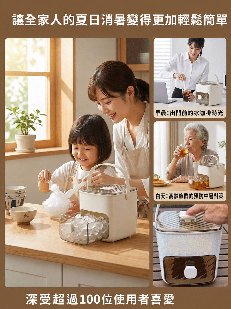 【懶人神器】一鍵製冰神器