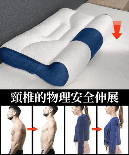 提升睡眠護頸椎舒適鵝絨枕