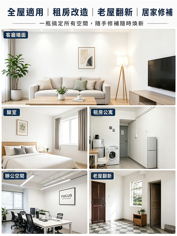 滾筒牆面翻新漆