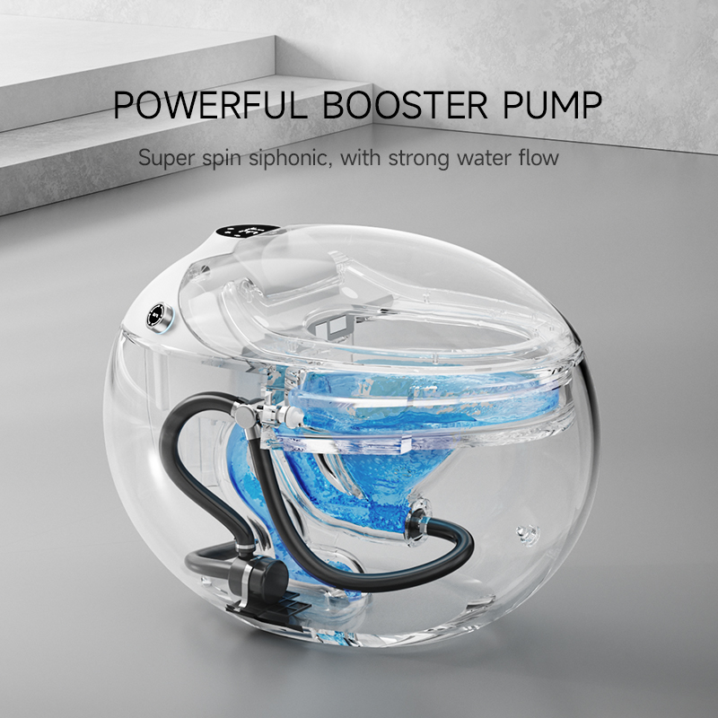 Egg Shape Fully Automatic Toilet Commercia Intelligent Smart Toilet Water Closet Smart Self Cleaning Toilet with Remote Control