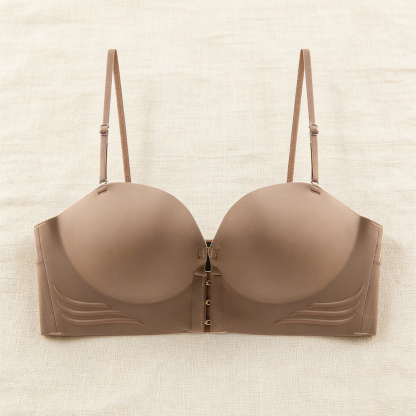 บราตะขอหน้าไร้รอยต่อ อัปอกชิดทันที | ชุดชั้นในโชว์หลังสวยไร้ขอบ | ผ้าระบายอากาศ นุ่มใส่สบายตลอดวัน | ทรงสวยกระชับ ไม่กดทับ ไม่เป็นรอย