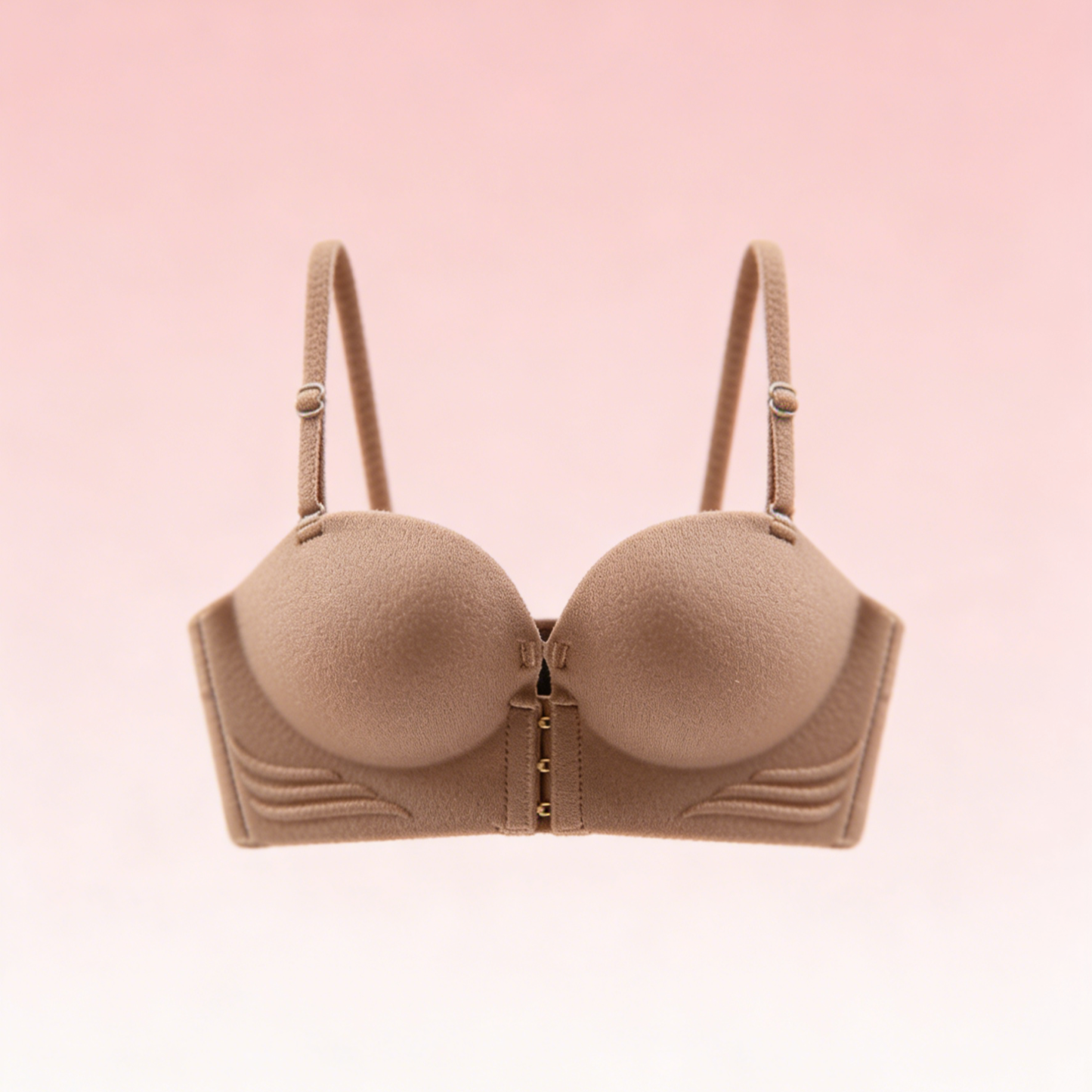 บราตะขอหน้าไร้รอยต่อ อัปอกชิดทันที | ชุดชั้นในโชว์หลังสวยไร้ขอบ | ผ้าระบายอากาศ นุ่มใส่สบายตลอดวัน | ทรงสวยกระชับ ไม่กดทับ ไม่เป็นรอย