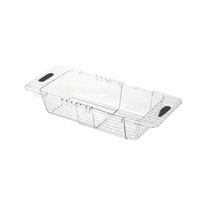 ชั้นวางของระบายน้ำที่อ่างล้างจาน แบบยืดหดได้