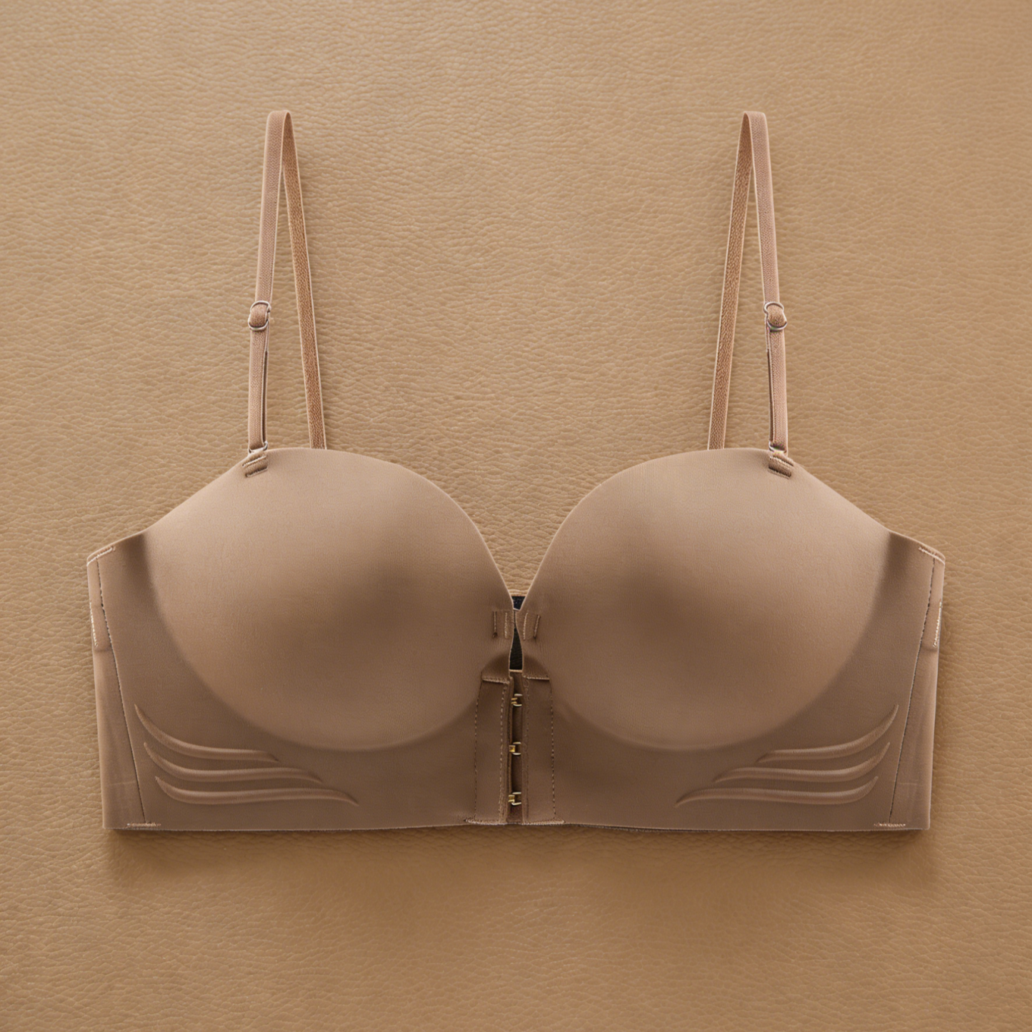 บราตะขอหน้าไร้รอยต่อ อัปอกชิดทันที | ชุดชั้นในโชว์หลังสวยไร้ขอบ | ผ้าระบายอากาศ นุ่มใส่สบายตลอดวัน | ทรงสวยกระชับ ไม่กดทับ ไม่เป็นรอย