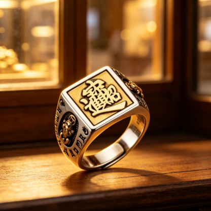 แหวนปี่เซียะเรียกทรัพย์ สไตล์วินเทจ | พลิกโชคชะตา ดูดเงินล้าน | วัสดุพรีเมียม ไม่ลอก ไม่ดำ ใส่อาบน้ำได้ 100%