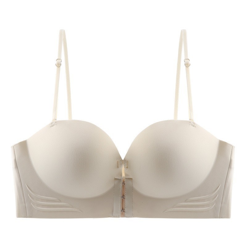 บราตะขอหน้าไร้รอยต่อ อัปอกชิดทันที | ชุดชั้นในโชว์หลังสวยไร้ขอบ | ผ้าระบายอากาศ นุ่มใส่สบายตลอดวัน | ทรงสวยกระชับ ไม่กดทับ ไม่เป็นรอย