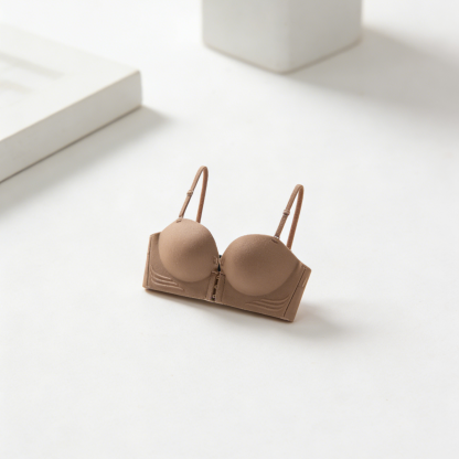 บราตะขอหน้าไร้รอยต่อ อัปอกชิดทันที | ชุดชั้นในโชว์หลังสวยไร้ขอบ | ผ้าระบายอากาศ นุ่มใส่สบายตลอดวัน | ทรงสวยกระชับ ไม่กดทับ ไม่เป็นรอย