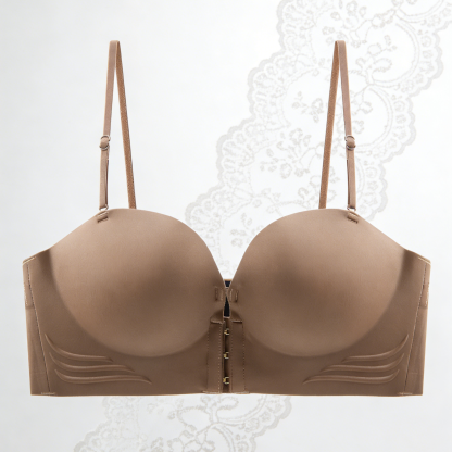 บราตะขอหน้าไร้รอยต่อ อัปอกชิดทันที | ชุดชั้นในโชว์หลังสวยไร้ขอบ | ผ้าระบายอากาศ นุ่มใส่สบายตลอดวัน | ทรงสวยกระชับ ไม่กดทับ ไม่เป็นรอย