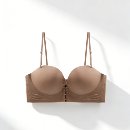 บราตะขอหน้าไร้รอยต่อ อัปอกชิดทันที | ชุดชั้นในโชว์หลังสวยไร้ขอบ | ผ้าระบายอากาศ นุ่มใส่สบายตลอดวัน | ทรงสวยกระชับ ไม่กดทับ ไม่เป็นรอย