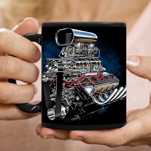 メカニックエンジンセラミックコーヒーマグウォーターカップ車バイク