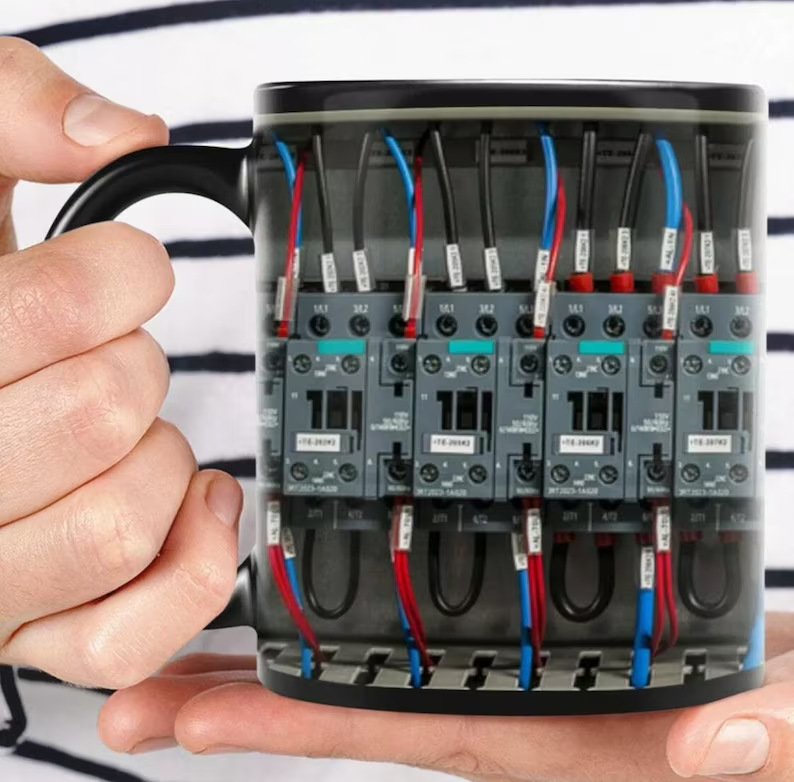 メカニックエンジンセラミックコーヒーマグウォーターカップ車バイク