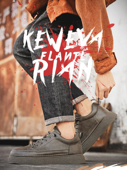 摩登時尚，經典重塑。帥氣百搭休閒皮鞋，精選進口頭層牛皮，質感扎實，簡約設計匠心工藝，純手工打造