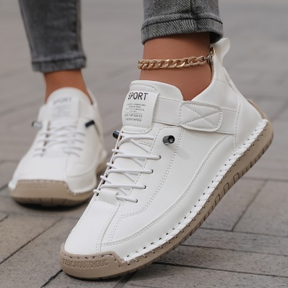 男士中筒馬丁靴戶外休閒工作服縫製男士鞋