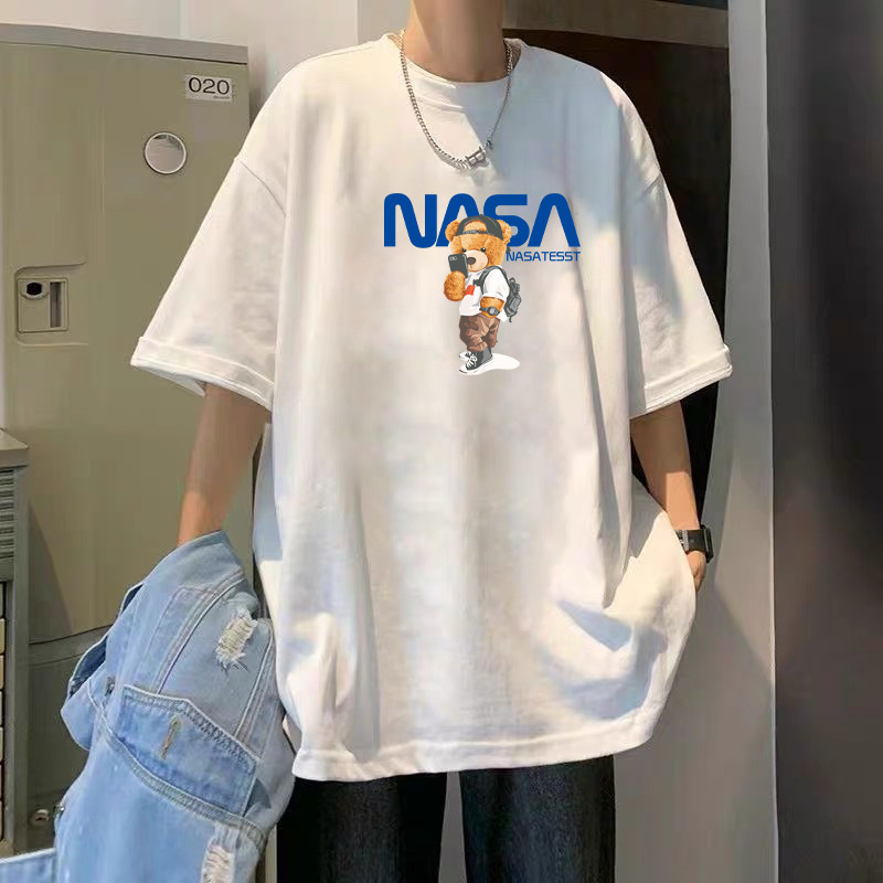 T-Shirt Men's Pure Cotton Half Sleeve Top Base Shirt