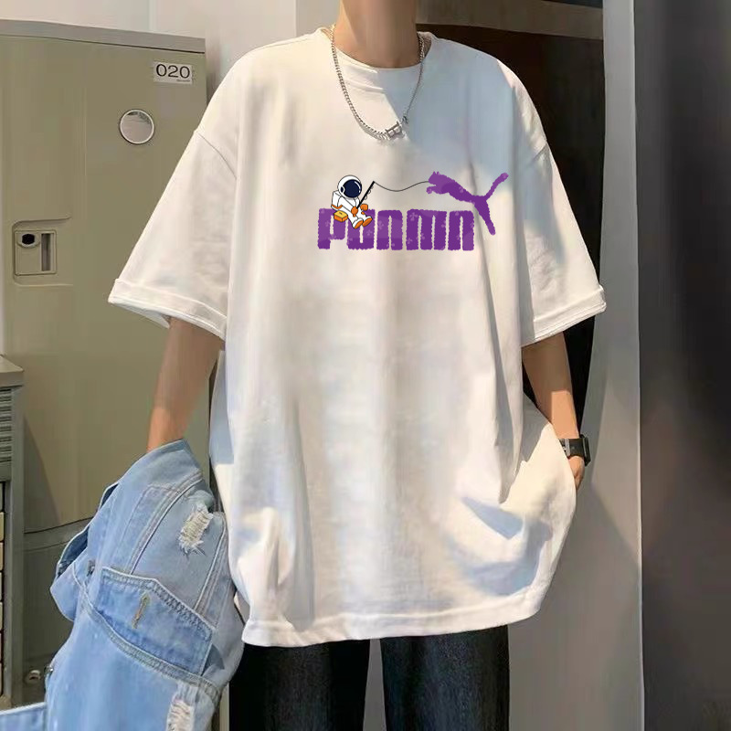 T-Shirt Men's Pure Cotton Half Sleeve Top Base Shirt