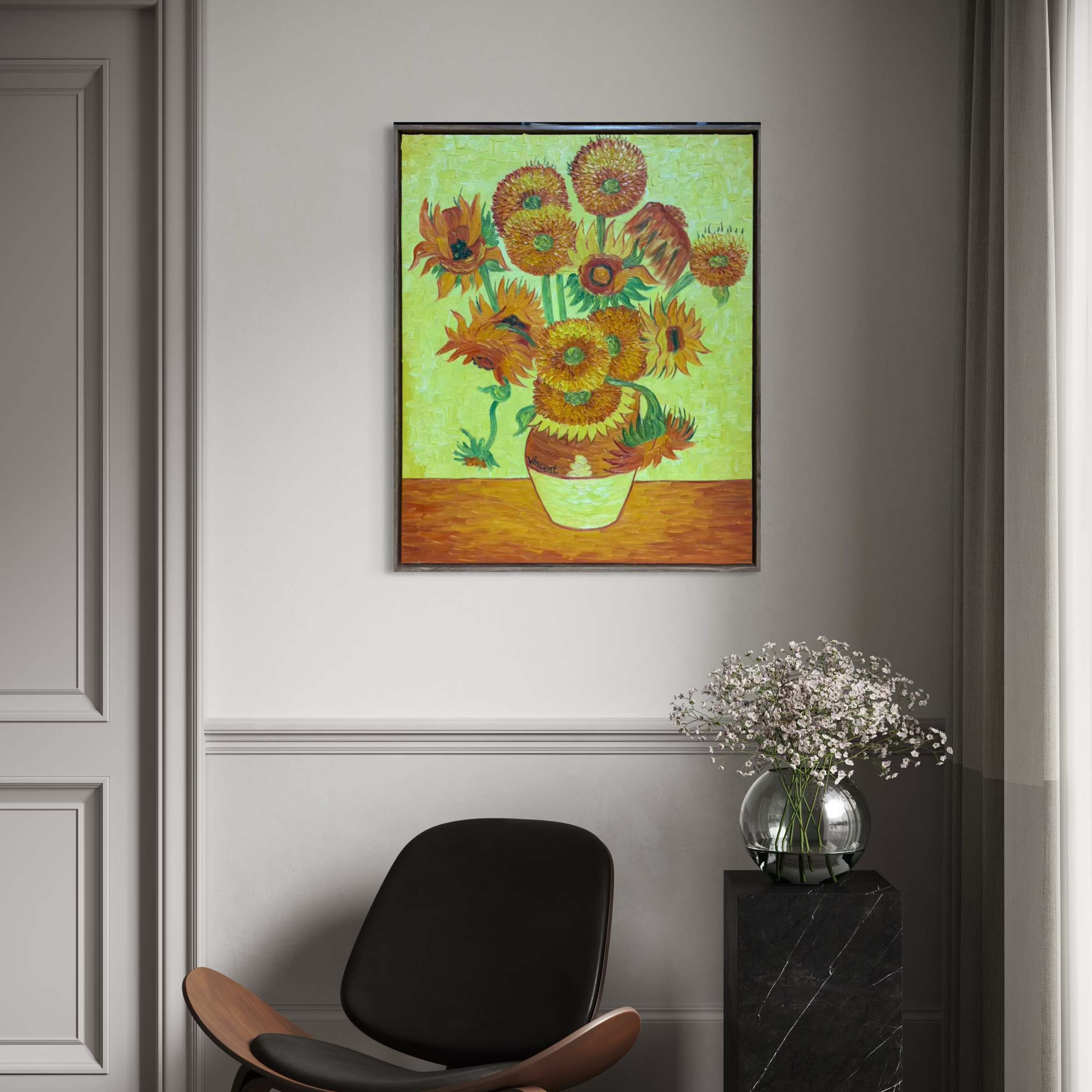 [Reproduction] Vincent Van Gogh – Sunflowers