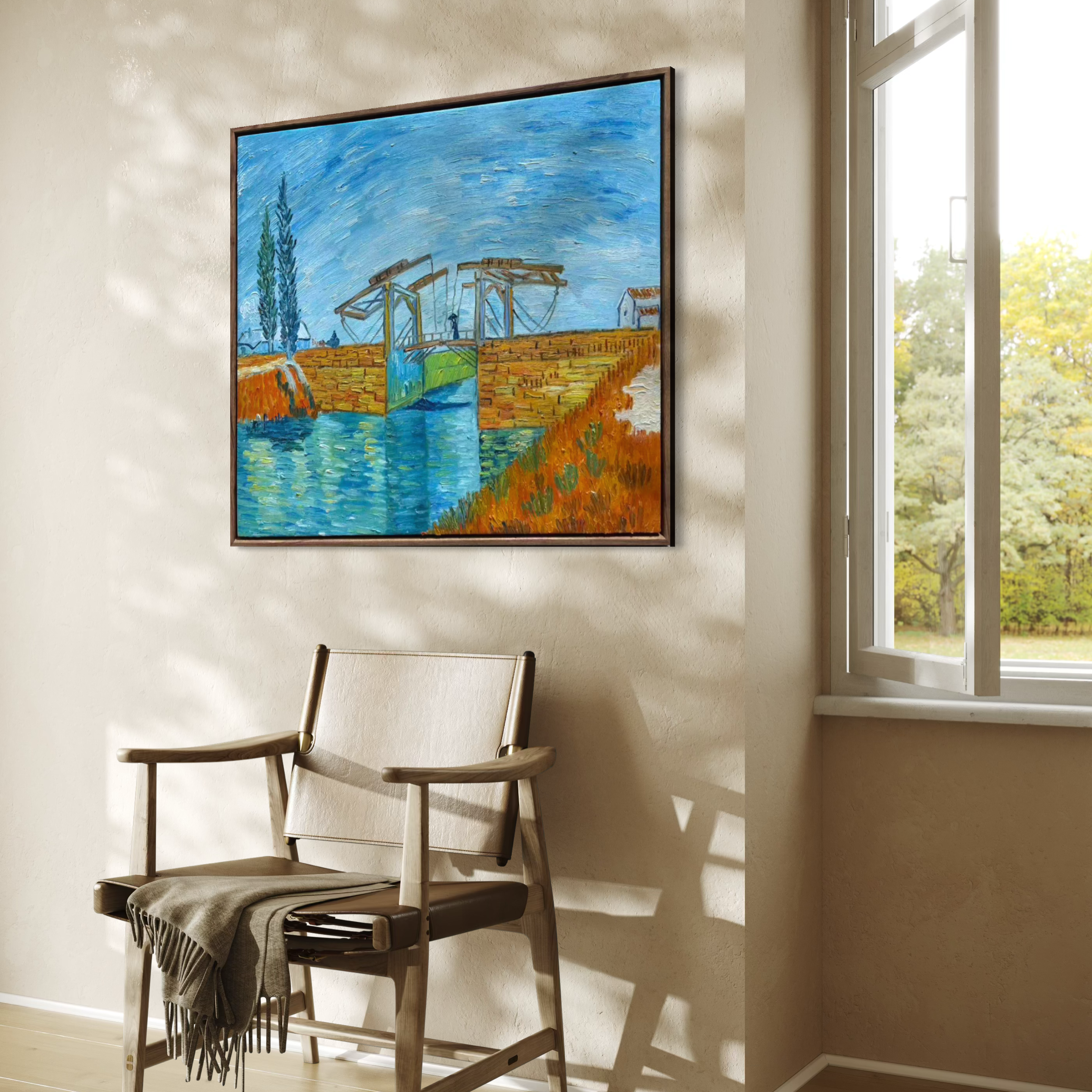 [Reproduction] Vincent Van Gogh – The Langlois Bridge at Arles