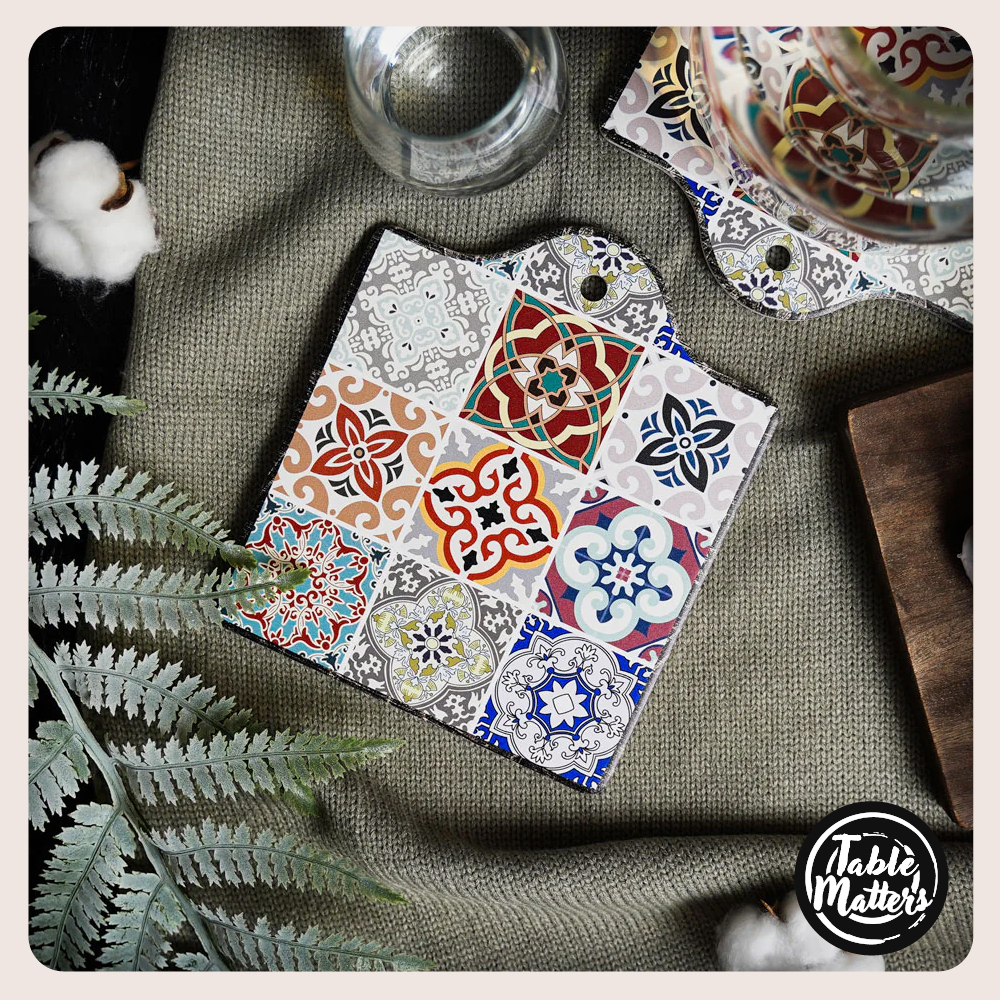Peranakan Pot Coaster Collection