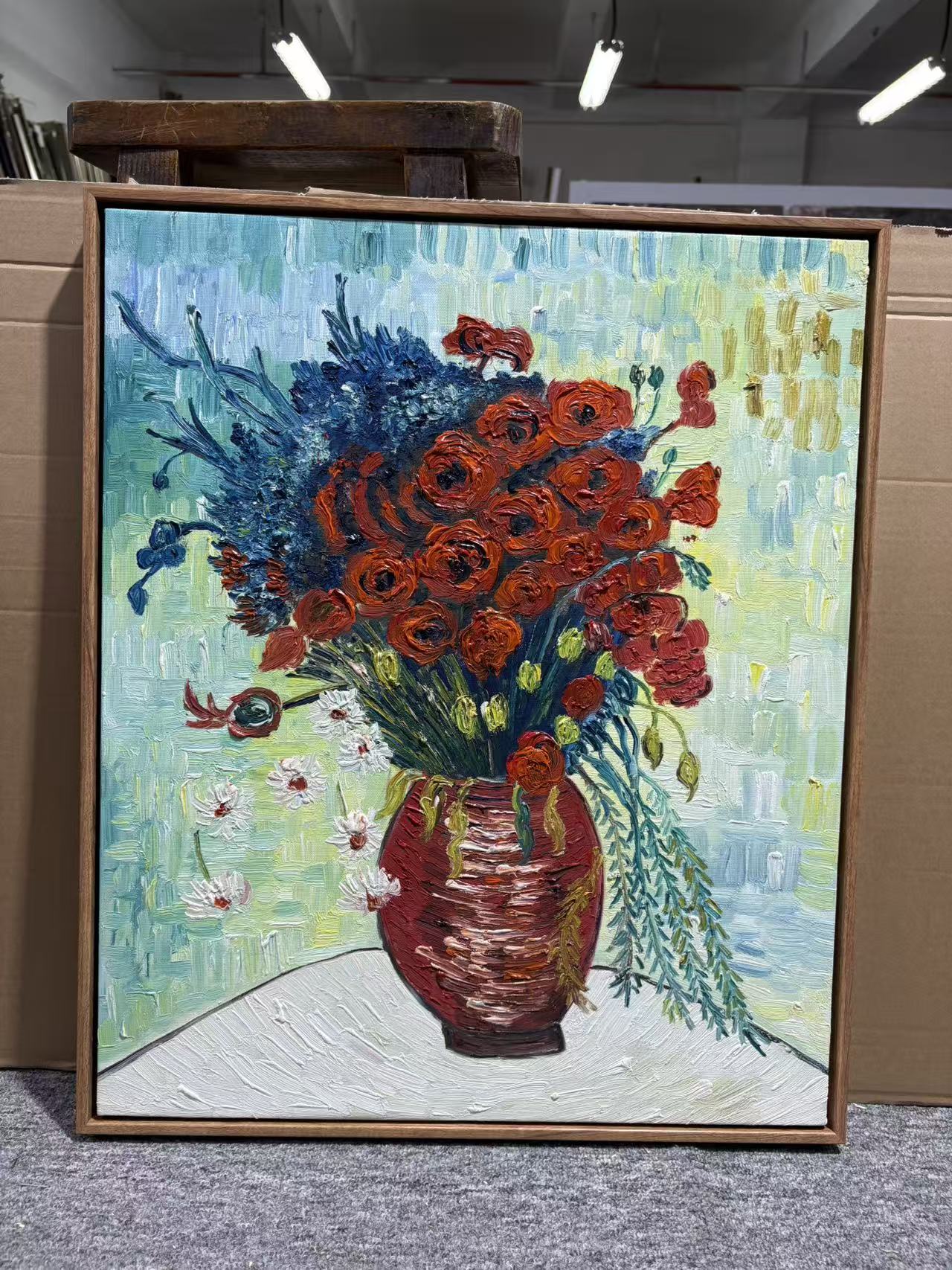 [Reproduction] Vincent Van Gogh – Vase with Cornflowers and Poppies