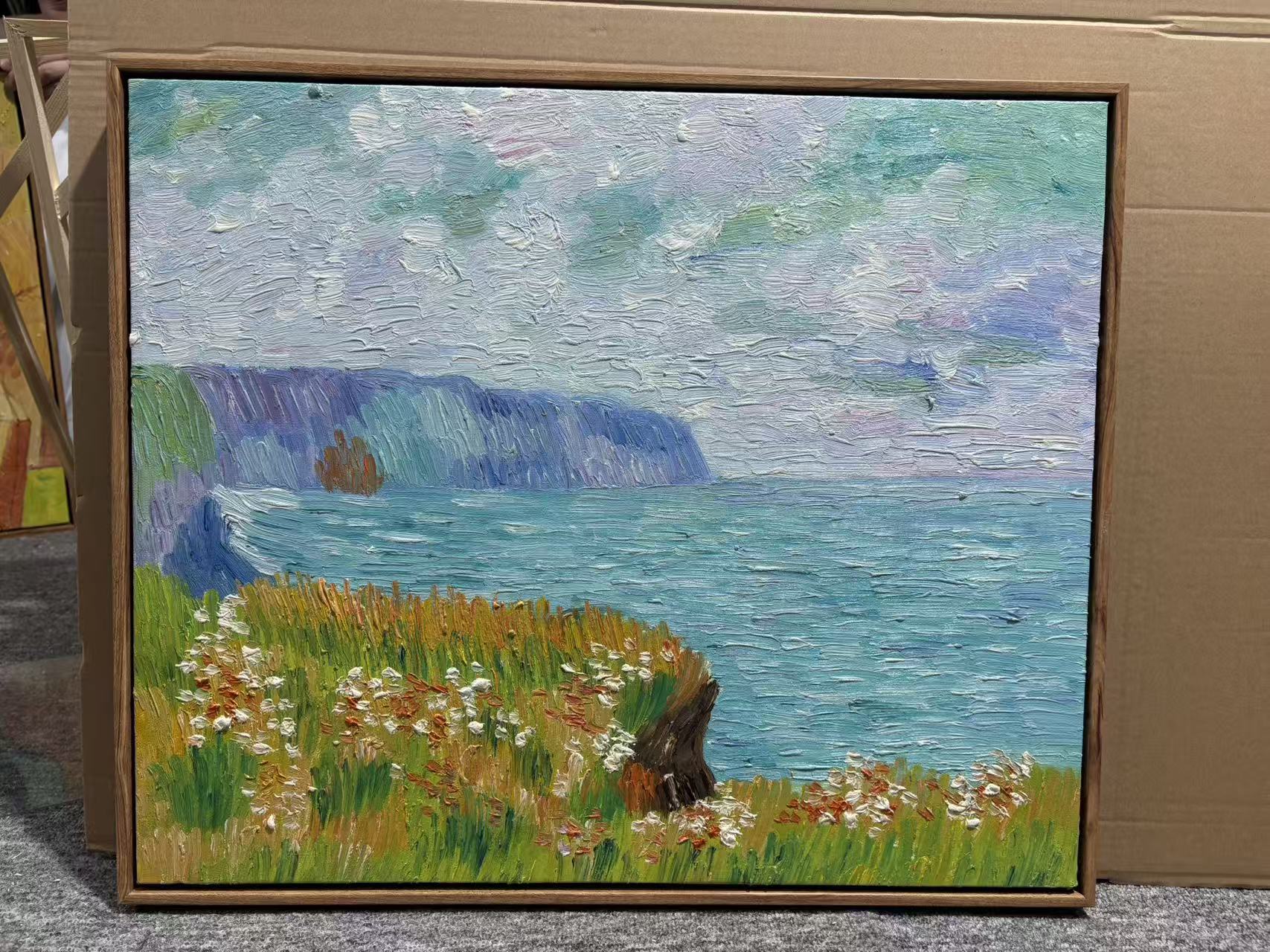 Clifftop Meadow by the Sea