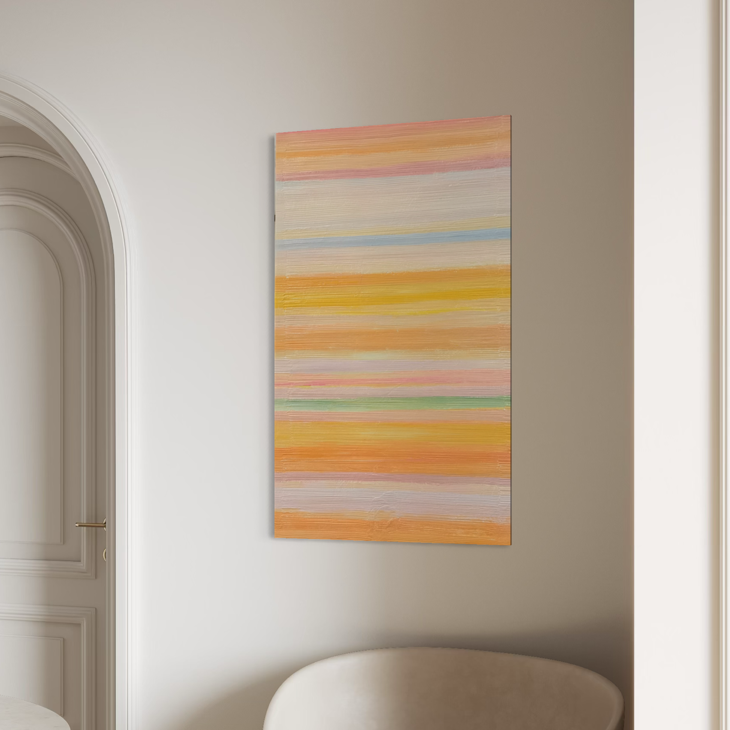 Abstract Sunset Stripes