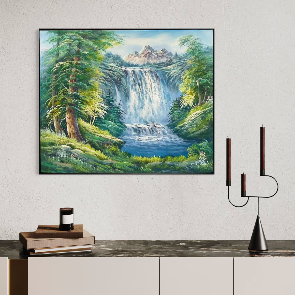 Alpine Waterfall Rush - 1