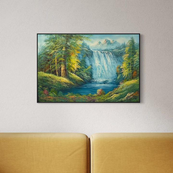 Painting Matters - Alpine Waterfall Rush - 2