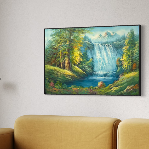 Painting Matters - Alpine Waterfall Rush - 2