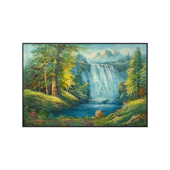 Painting Matters - Alpine Waterfall Rush - 2