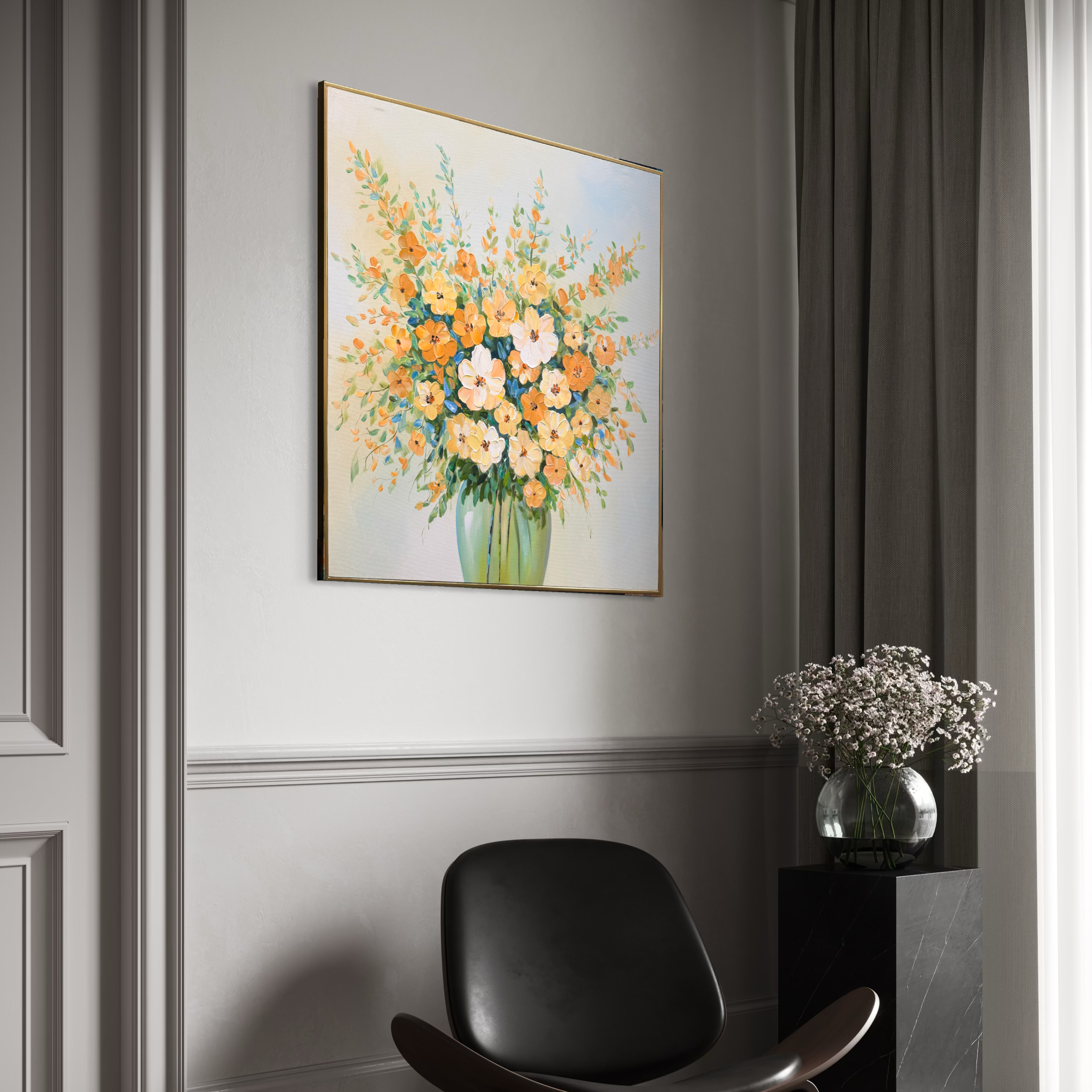 Apricot Blossom Elegance