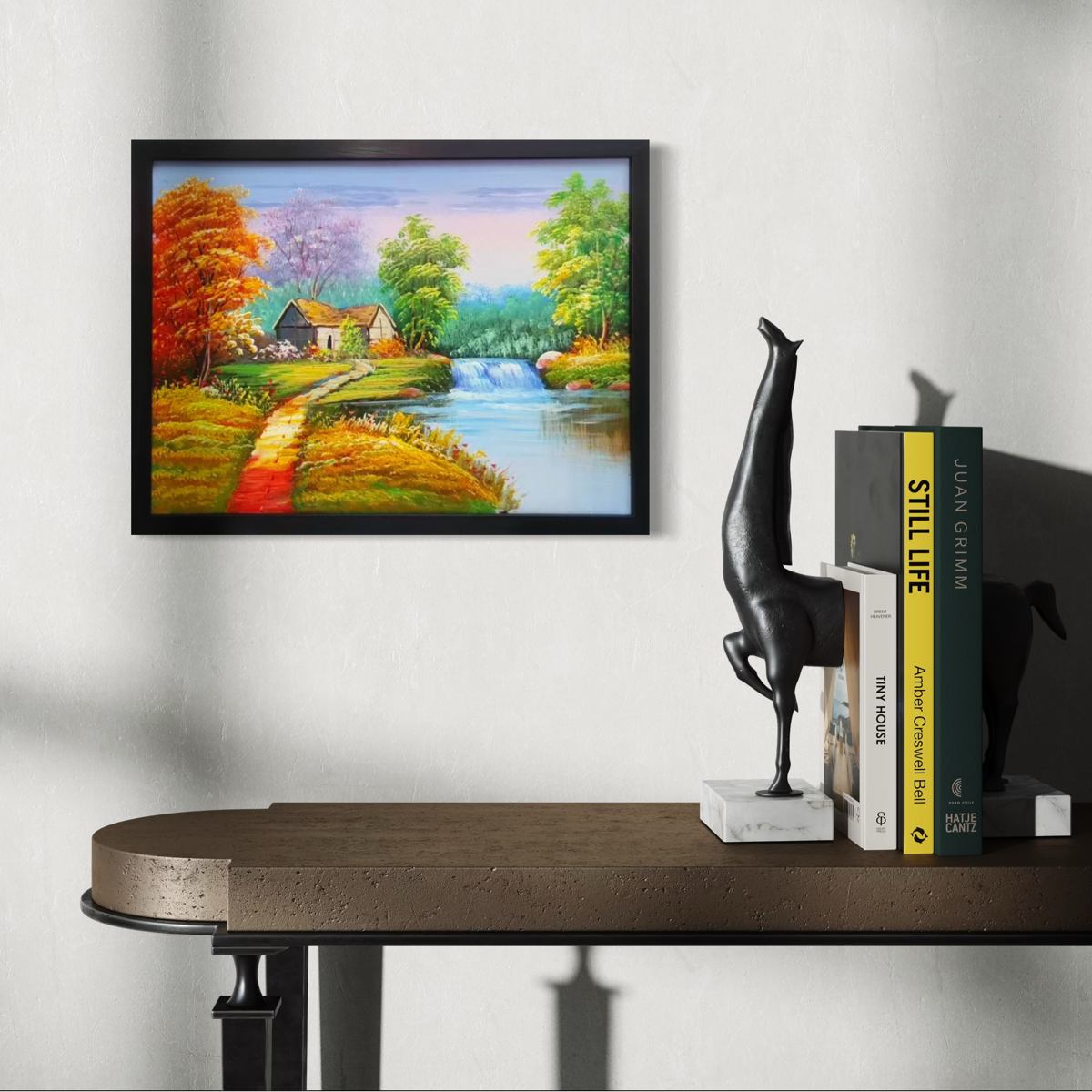 Autumn Waterfall Cabin