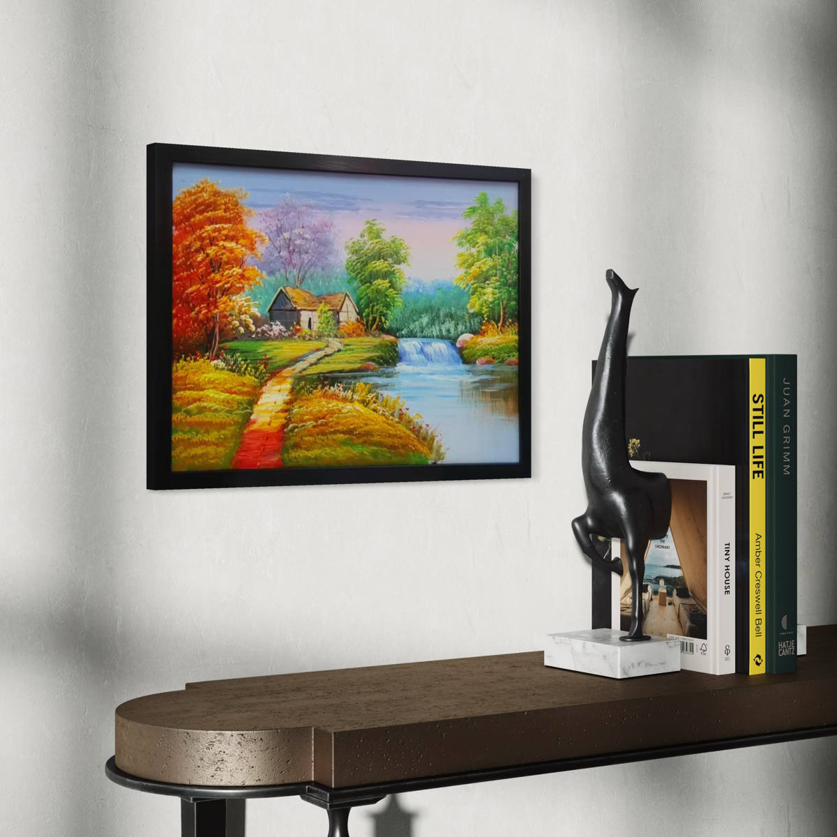 Autumn Waterfall Cabin