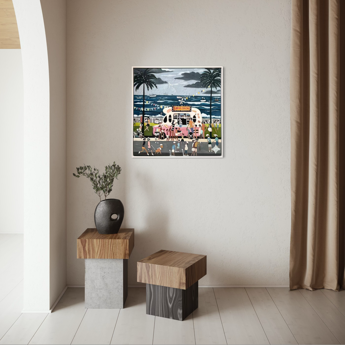 Beach Van Rhythms: Rainy Treat