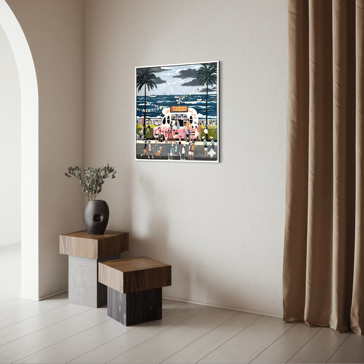 Beach Van Rhythms: Rainy Treat