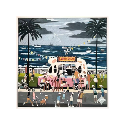 Beach Van Rhythms: Rainy Treat