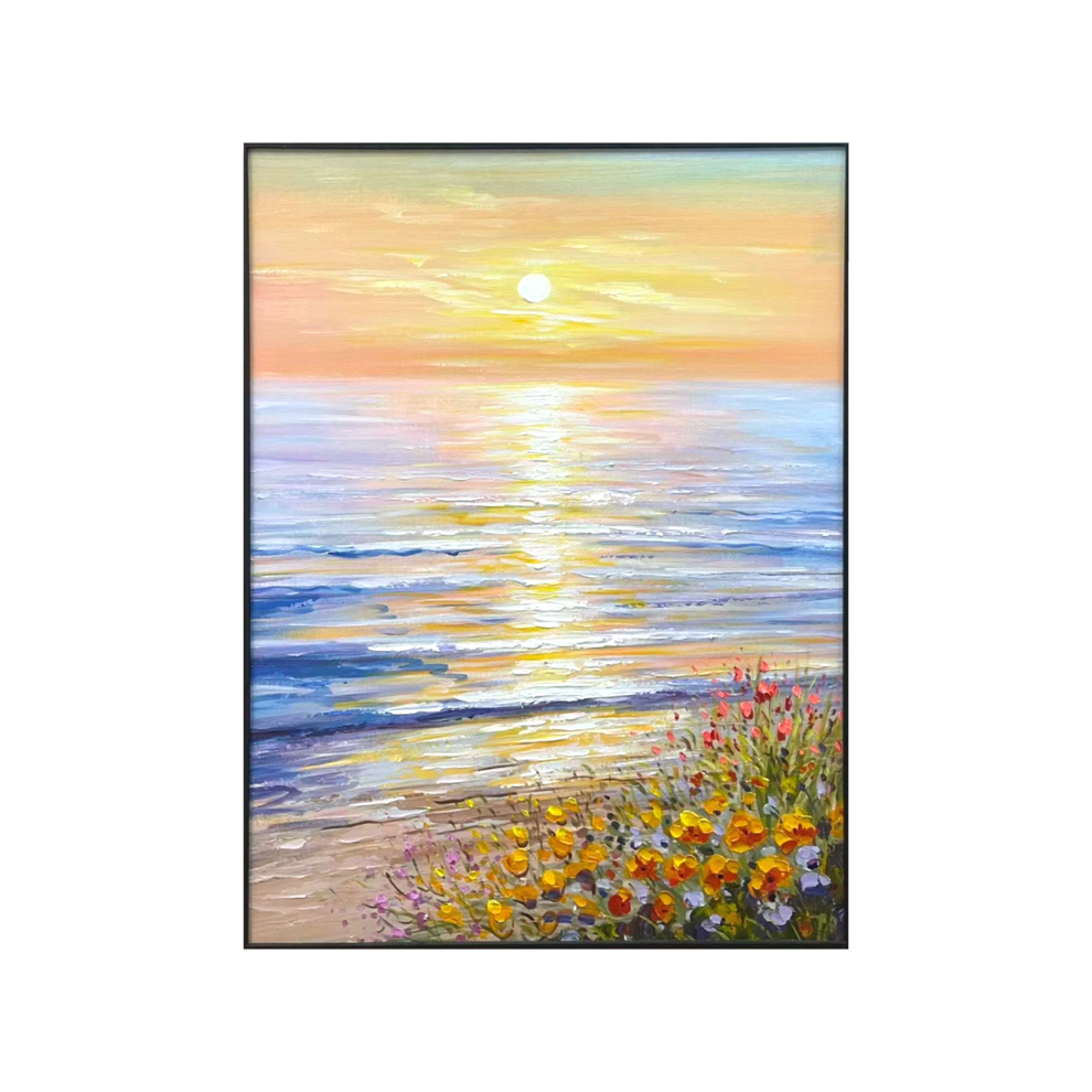 Painting Matters - Bloom Beneath the Sunset