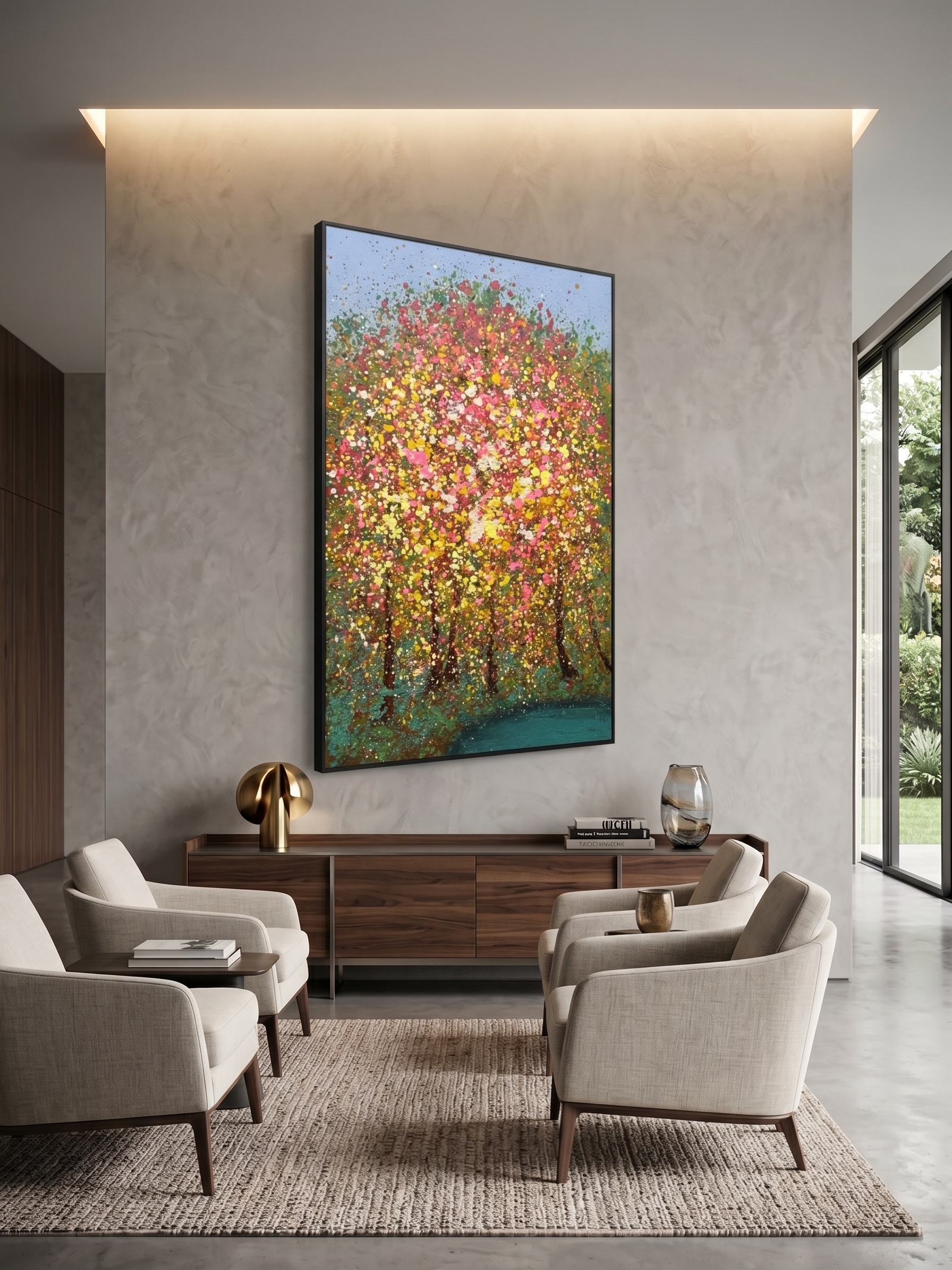 Blossomfall Reflections