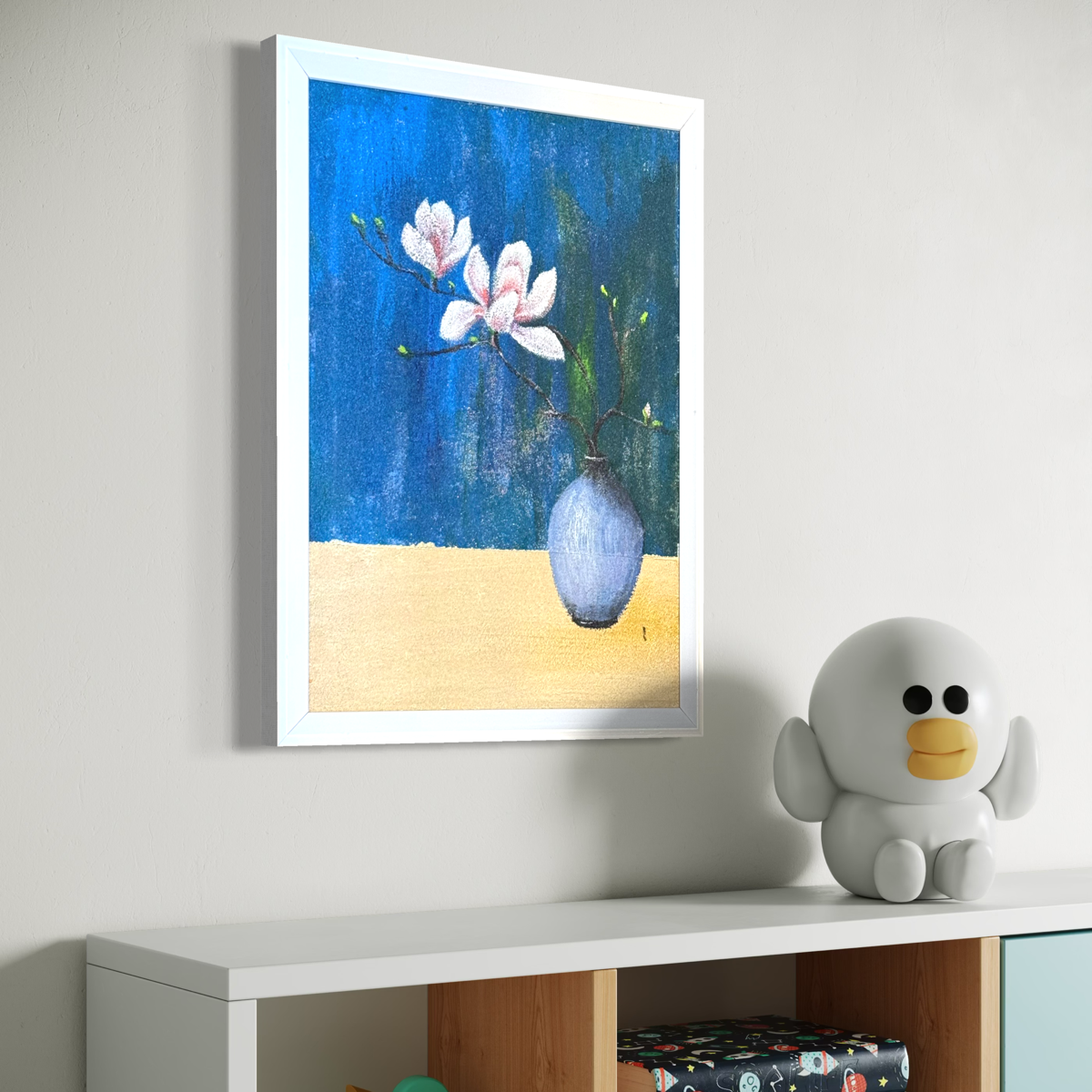 Blue Vase Magnolia-1