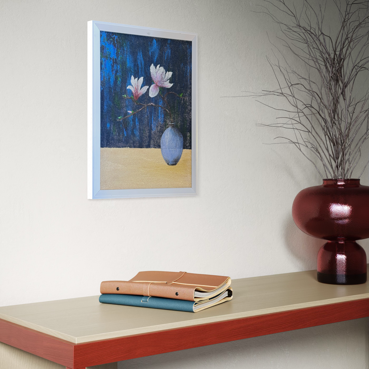 Blue Vase Magnolia-2